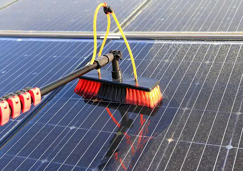 Alt Text: Expert Solar Panel Cleaning Services in Brisbane, Australia